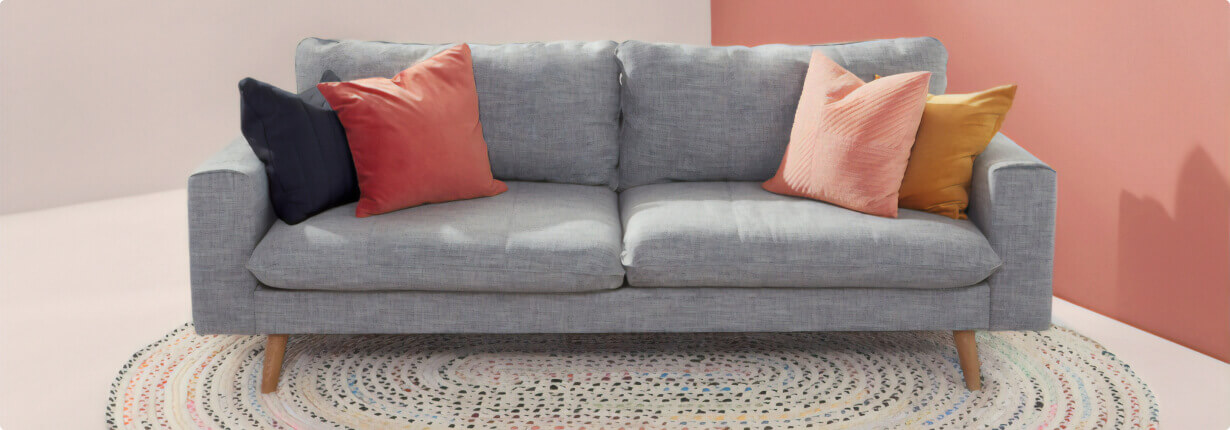 Globe Sofa - Our Marais Green Tiles 9 Ways