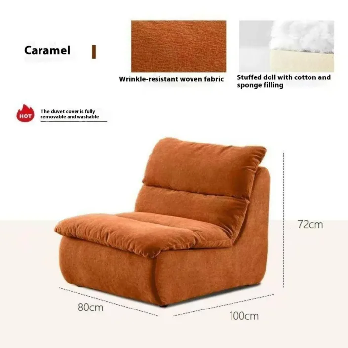 Globe Sofa - Down-filled Single-Person Compression Sofa Globe Sofa - Down-filled Single-Person Compression Sofa
