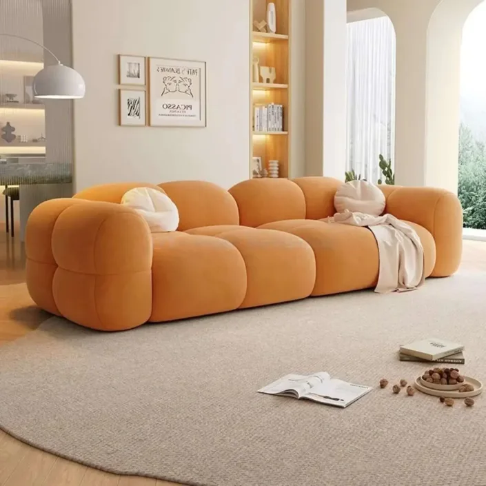 Puff Baby Fleece Compressed Sofa