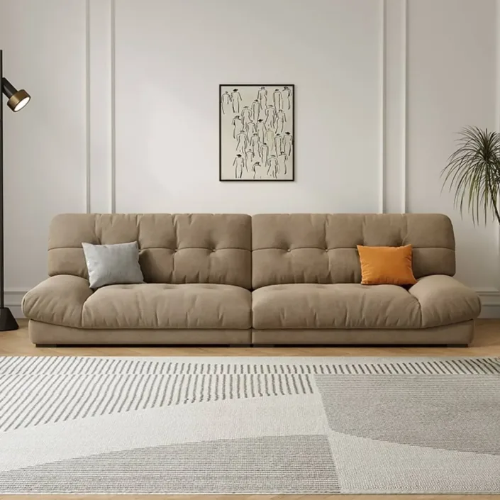 Globe Sofa - Luxury Cloud-Shaped Straight-Back Sofa Globe Sofa - Luxury Cloud-Shaped Straight-Back Sofa