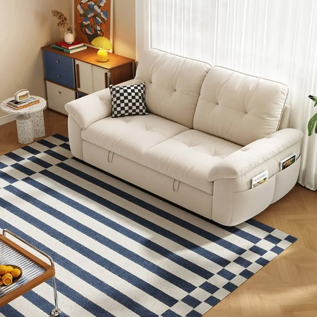 主图-01 Globe Sofa - Folding Convertible Sofa for One or Two People