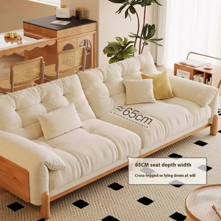 Globe Sofa - Solid Wood Elephant Ear Cloud Sofa Globe Sofa - Solid Wood Elephant Ear Cloud Sofa