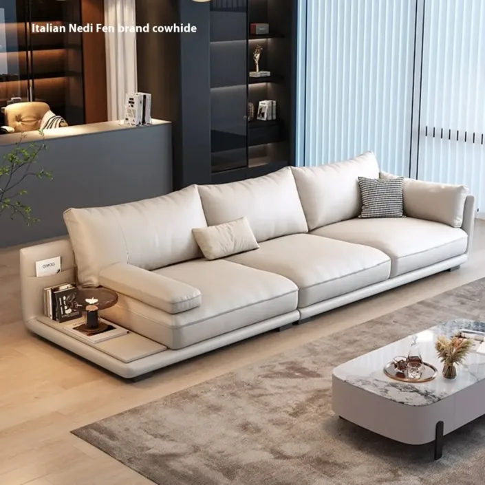 Globe Sofa - Modern minimalist top-grain leather sofa Globe Sofa - Modern minimalist top-grain leather sofa