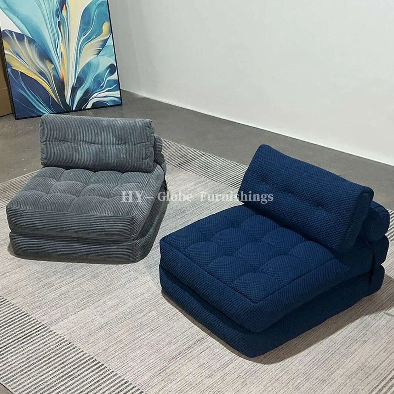 Globe Sofa - Alien-shaped modular compression sofa 主图-01