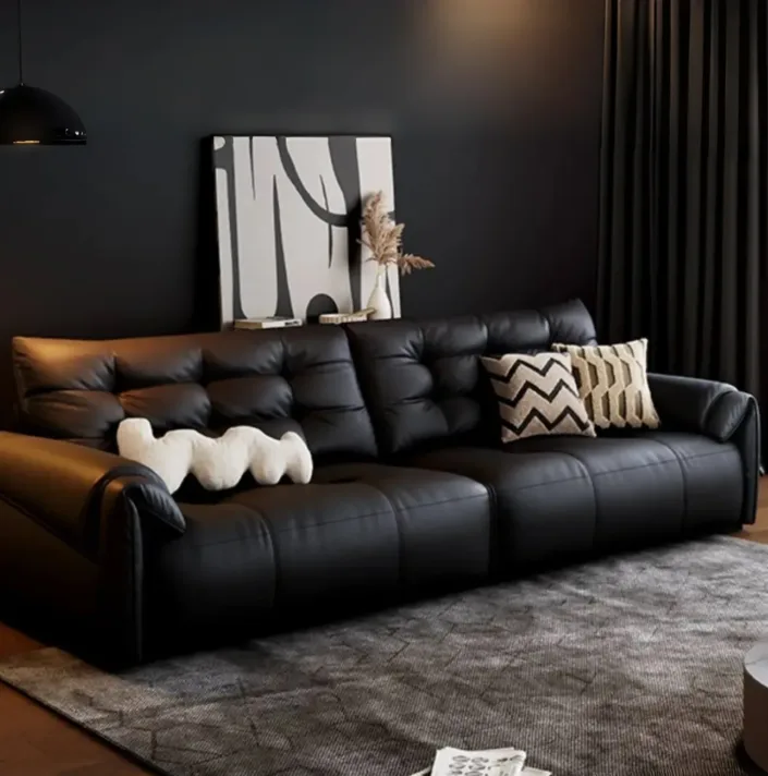 Globe Sofa - Modern Minimalist Italian Top-Grain Leather Sofa Globe Sofa - Modern Minimalist Italian Top-Grain Leather Sofa