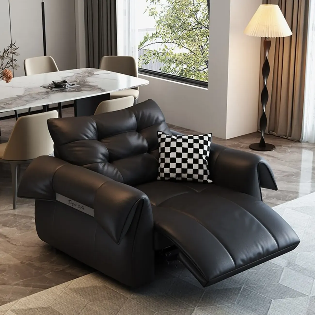 主图-01 Globe Sofa - Swan-neck adjustable single chair