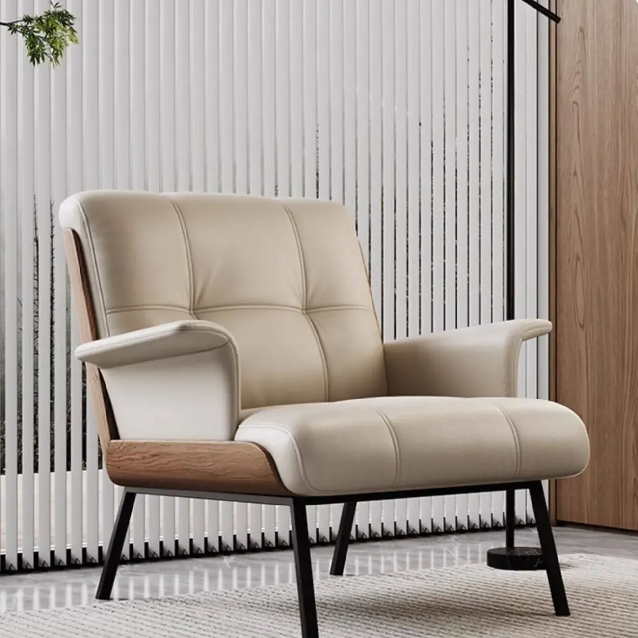 主图-01 Globe Sofa - Luxury Minimalist Comfort Armchair