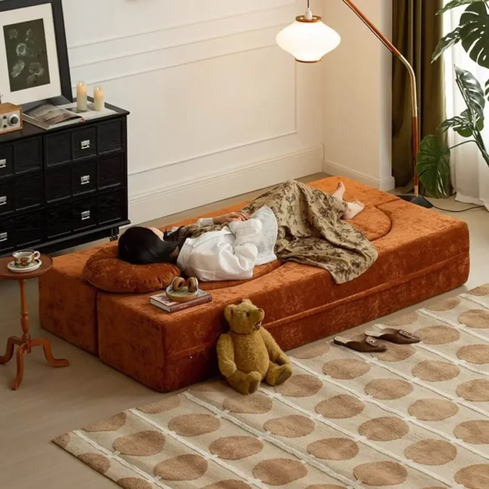 Globe Sofa - Lazy Fabric All-in-One Compressed Sofa Bed Globe Sofa - Lazy Fabric All-in-One Compressed Sofa Bed
