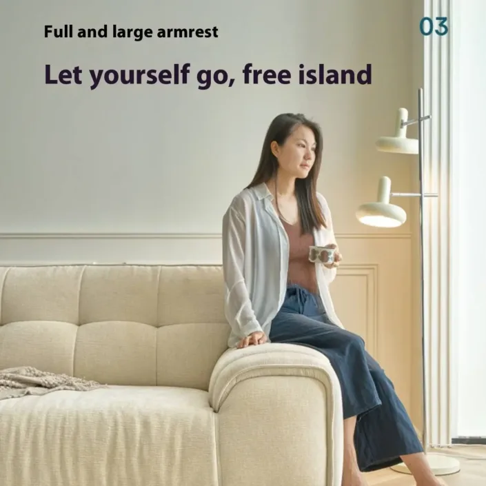 Globe Sofa - New Damo Milk Cream Style Sofa Globe Sofa - New Damo Milk Cream Style Sofa