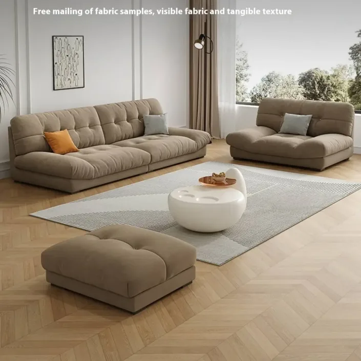 Globe Sofa - Luxury Cloud-Shaped Straight-Back Sofa Globe Sofa - Luxury Cloud-Shaped Straight-Back Sofa