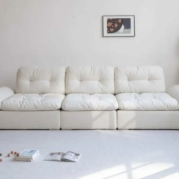Globe Sofa - Extendable Cloud-Patterned Cat-Scratch-Resistant Fabric Sofa Globe Sofa - Extendable Cloud-Patterned Cat-Scratch-Resistant Fabric Sofa
