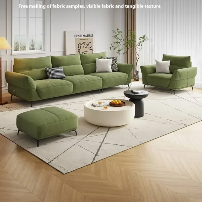 Globe Sofa - Cream-Style Tech Fabric Sofa