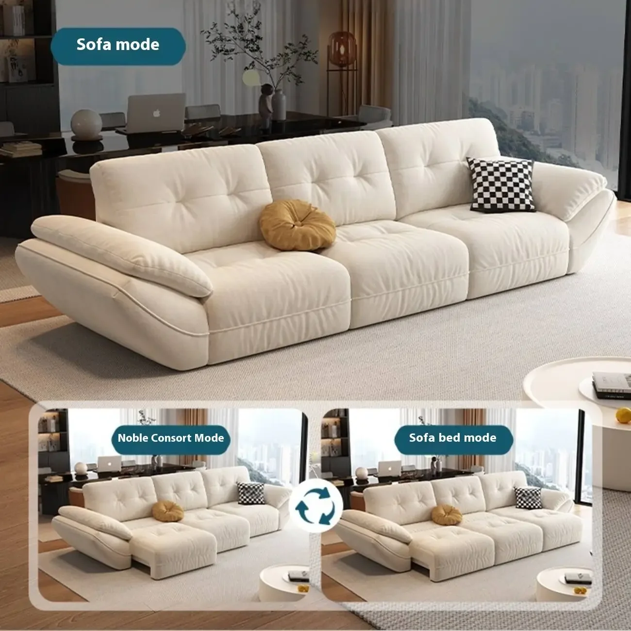 主图-02 Globe Sofa - New Zero-Wall Electric Sofa