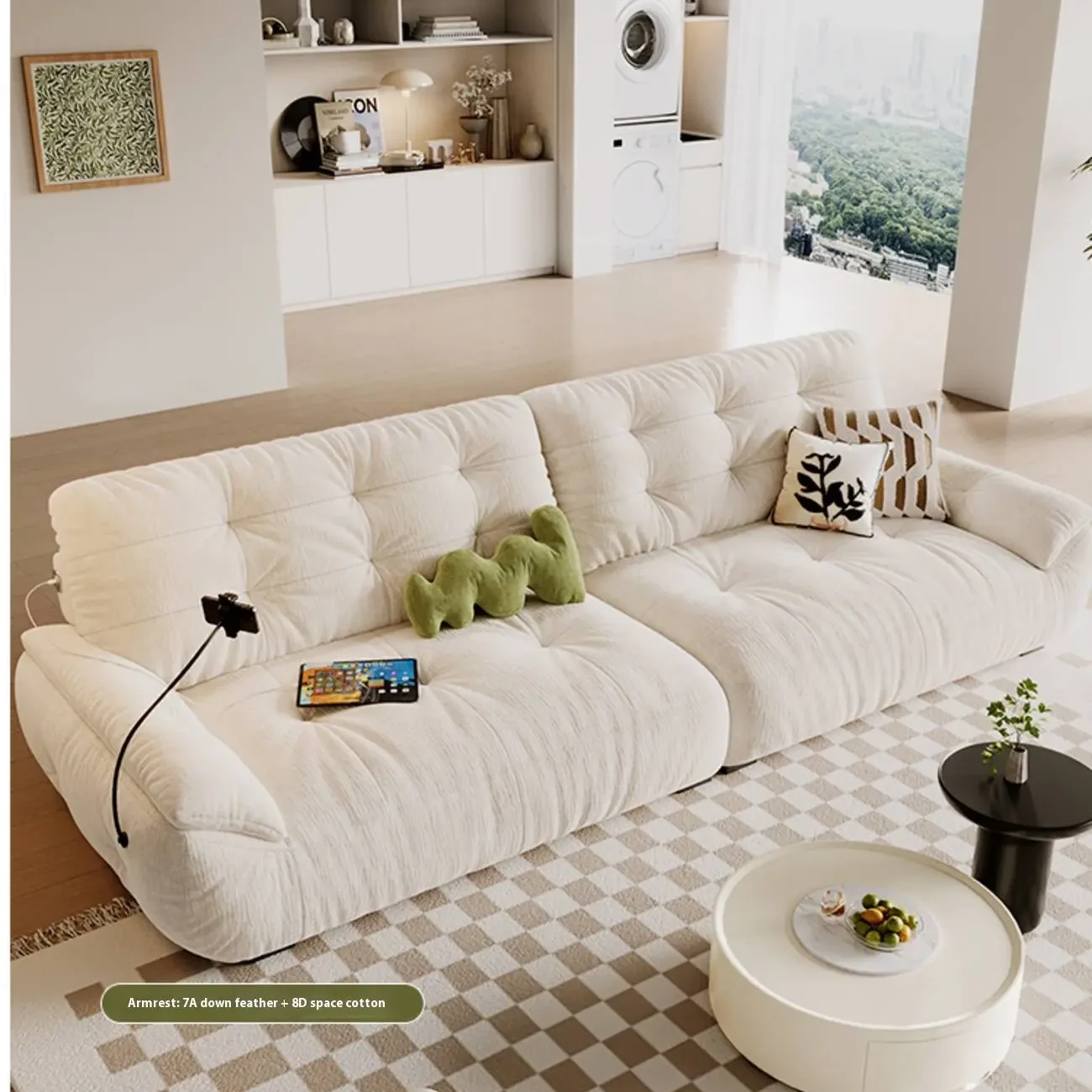 主图-02 Globe Sofa - Modular Puff Cloud Fabric Sofa