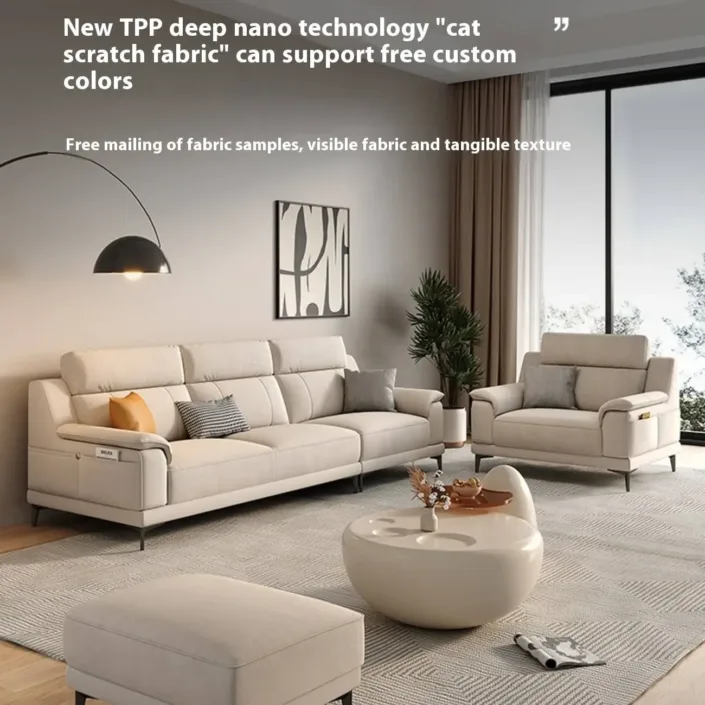 Globe Sofa - Minimalist Tech-Infused Upholstered Sofa Globe Sofa - Minimalist Tech-Infused Upholstered Sofa