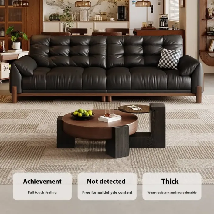 Globe Sofa - Medieval solid wood modular leather sofa Globe Sofa - Medieval solid wood modular leather sofa