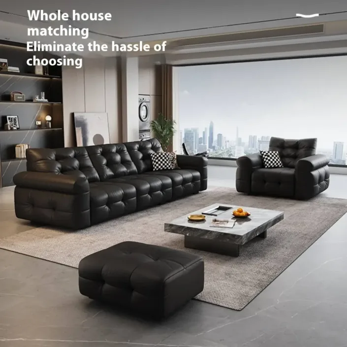 Globe Sofa - Italian Luxury Vintage Top-Grain Leather Sofa Globe Sofa - Italian Luxury Vintage Top-Grain Leather Sofa