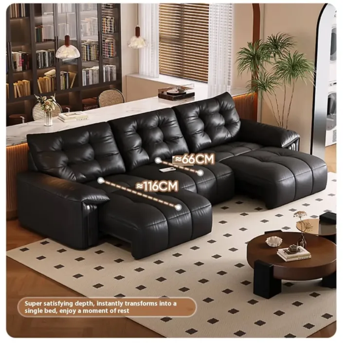 Globe Sofa - Electric Reclining Top-Grain Leather Sofa Globe Sofa - Electric Reclining Top-Grain Leather Sofa