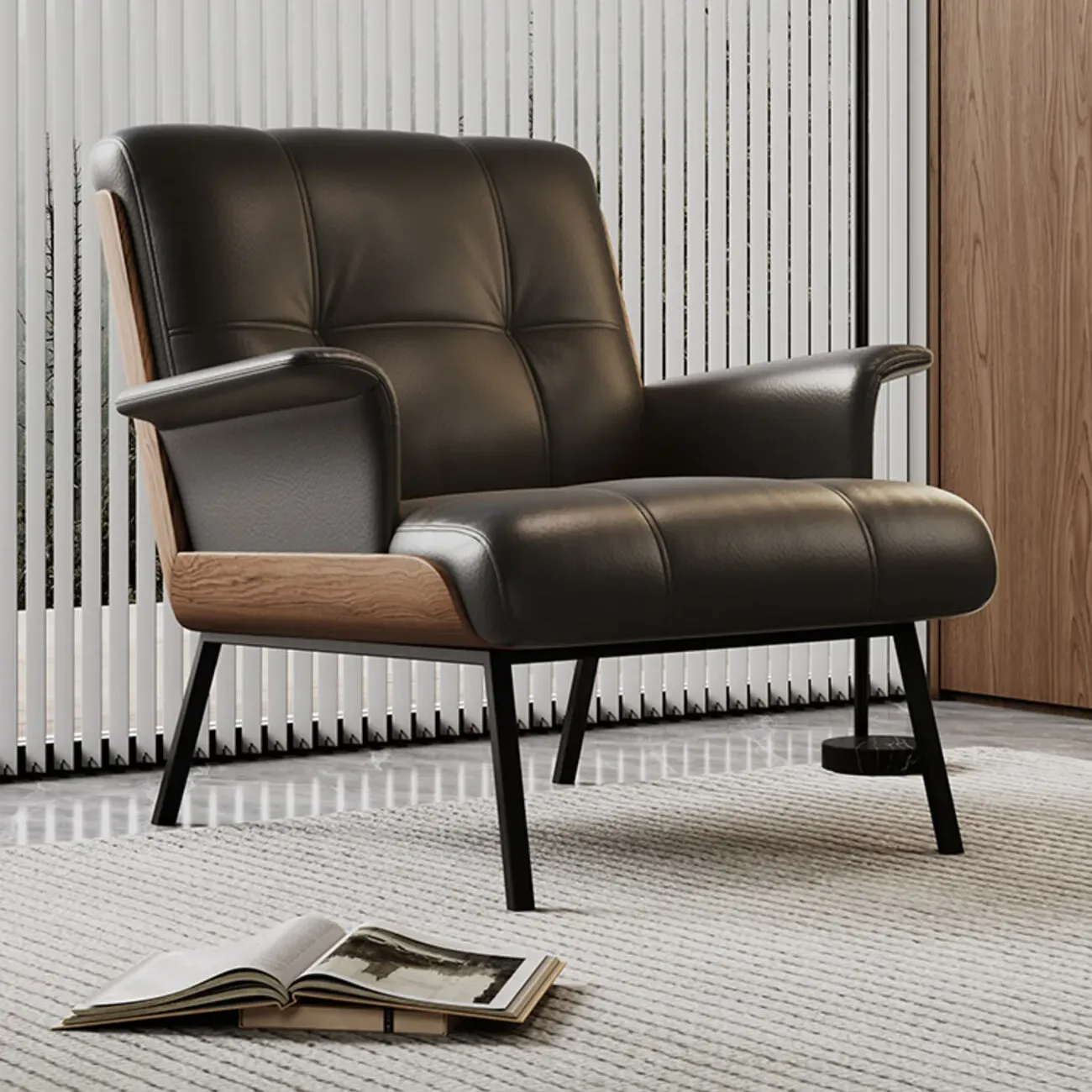 主图-02 Globe Sofa - Luxury Minimalist Comfort Armchair