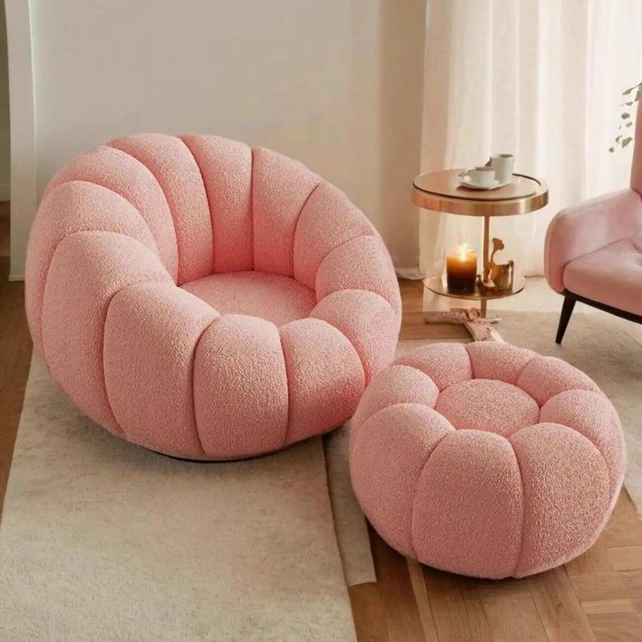 主图-02 Globe Sofa - Football Petal Compression Sofa Chair