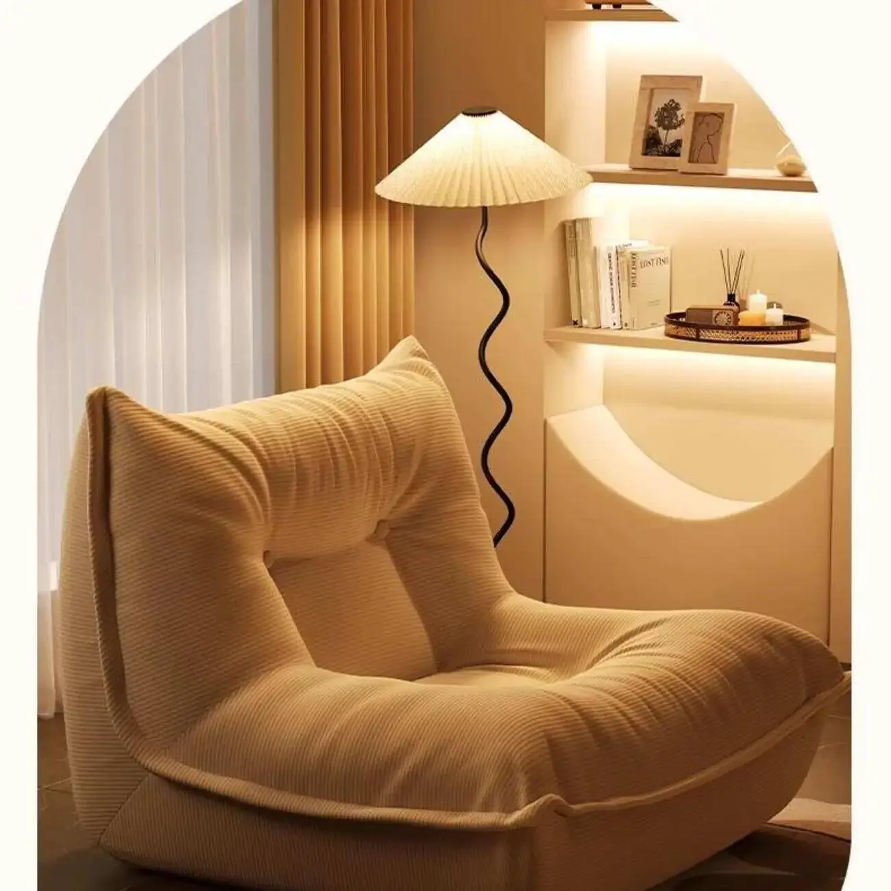 主图-02(1) Globe Sofa - Lazy Dumpling Compression Sofa
