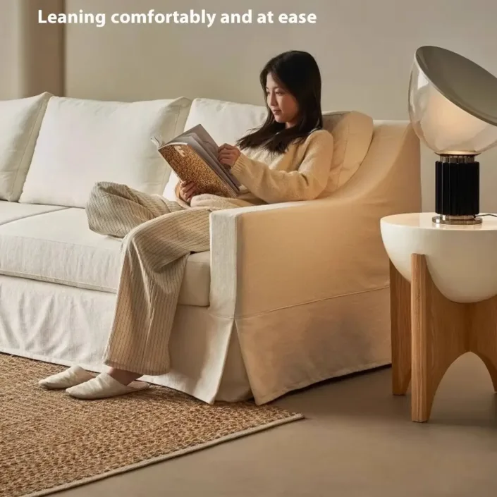 Globe Sofa - Natural Breeze Direct-Vent Linen Sofa Globe Sofa - Natural Breeze Direct-Vent Linen Sofa