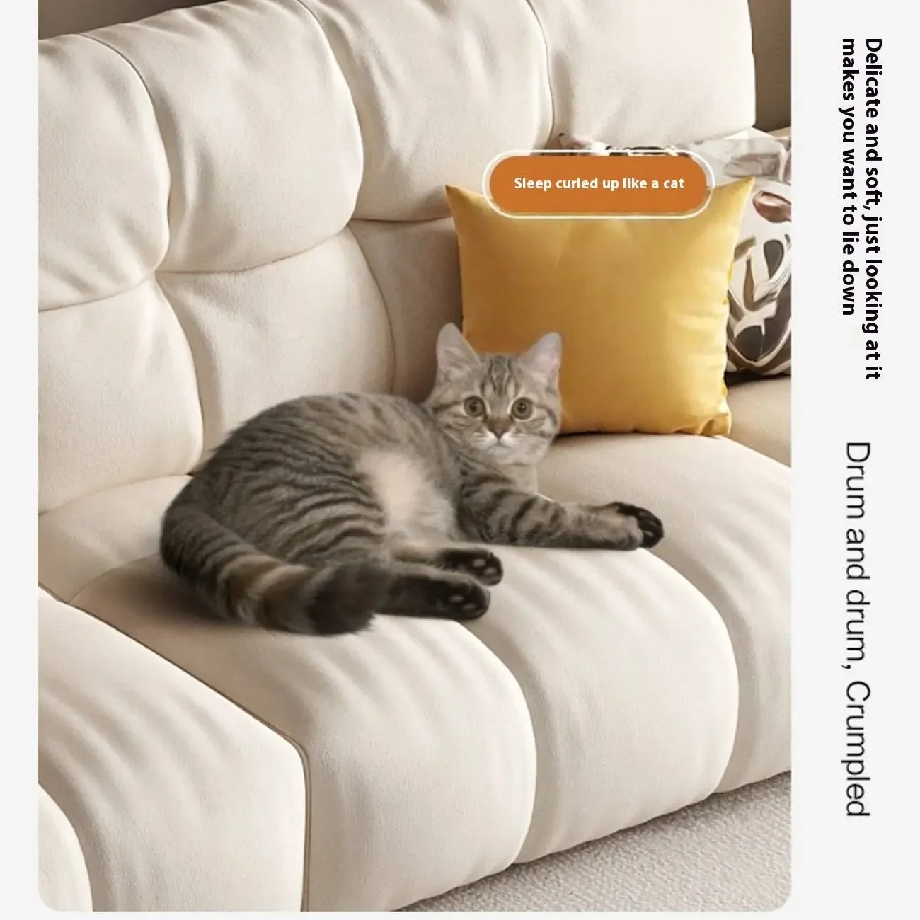 主图-03 Globe Sofa - Natural Breeze Direct-Vent Linen Sofa