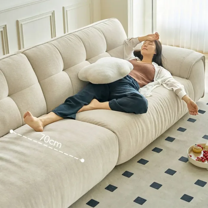 Globe Sofa - New Damo Milk Cream Style Sofa Globe Sofa - New Damo Milk Cream Style Sofa