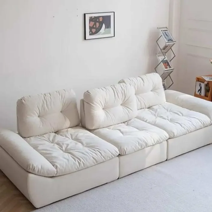 Globe Sofa - Extendable Cloud-Patterned Cat-Scratch-Resistant Fabric Sofa Globe Sofa - Extendable Cloud-Patterned Cat-Scratch-Resistant Fabric Sofa