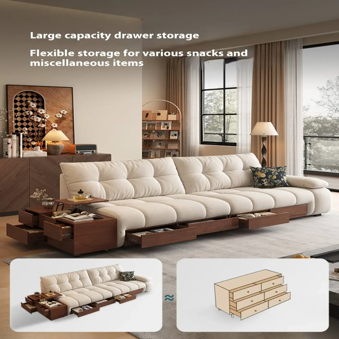 主图-03 Globe Sofa - Movable Multi-Storage Sofa