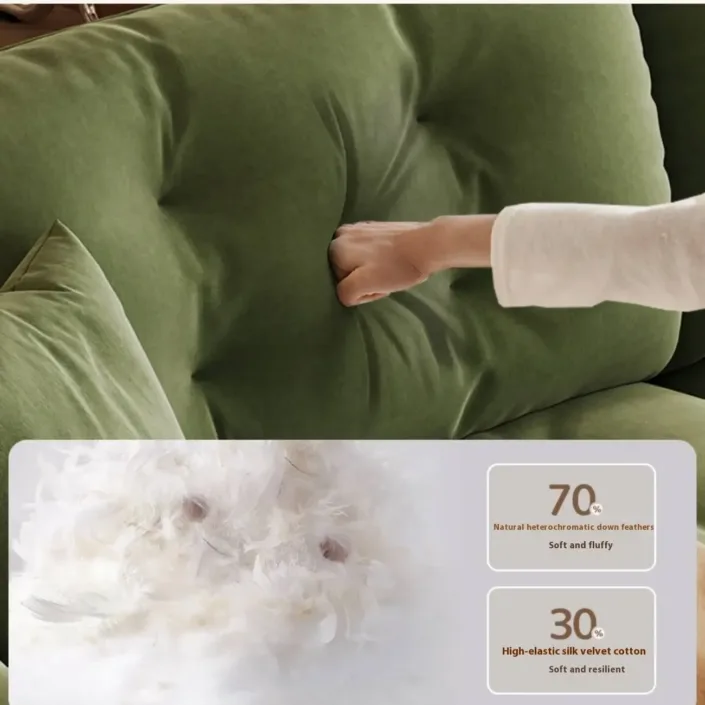 Globe Sofa - Nordic Cloud Solid Wood Upholstered Sofa Globe Sofa - Nordic Cloud Solid Wood Upholstered Sofa