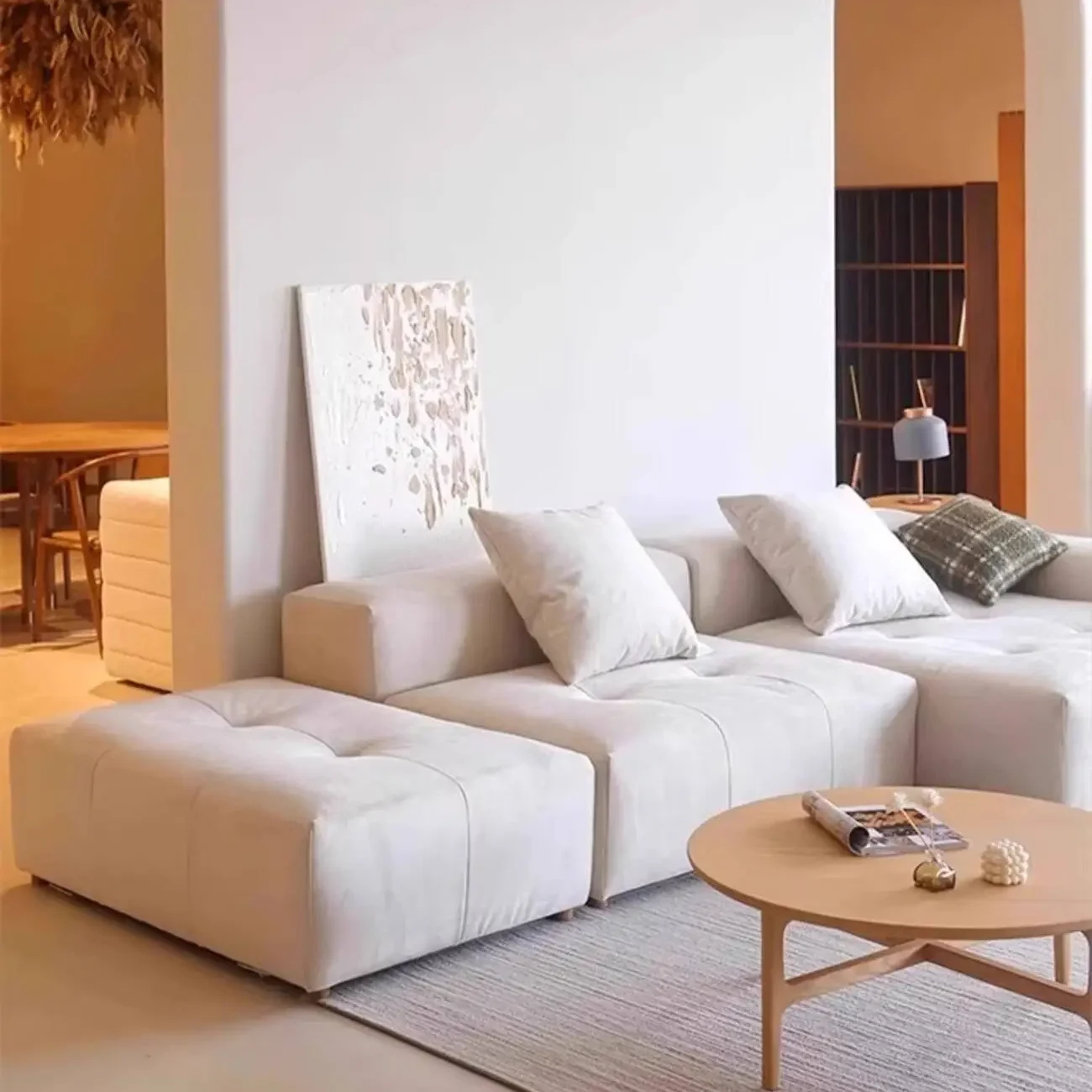 主图-03 Globe Sofa - Fabric Pixel Modular Compression Sofa