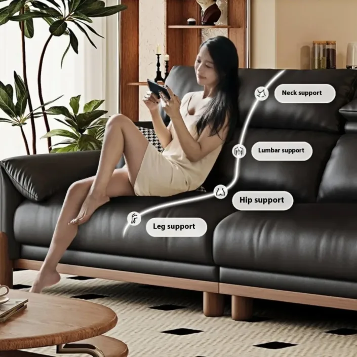 Globe Sofa - Warm and retro genuine leather sofa Globe Sofa - Warm and retro genuine leather sofa