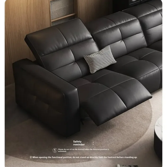Globe Sofa - Italian Minimalist Genuine Leather Functional Sofa Globe Sofa - Italian Minimalist Genuine Leather Functional Sofa