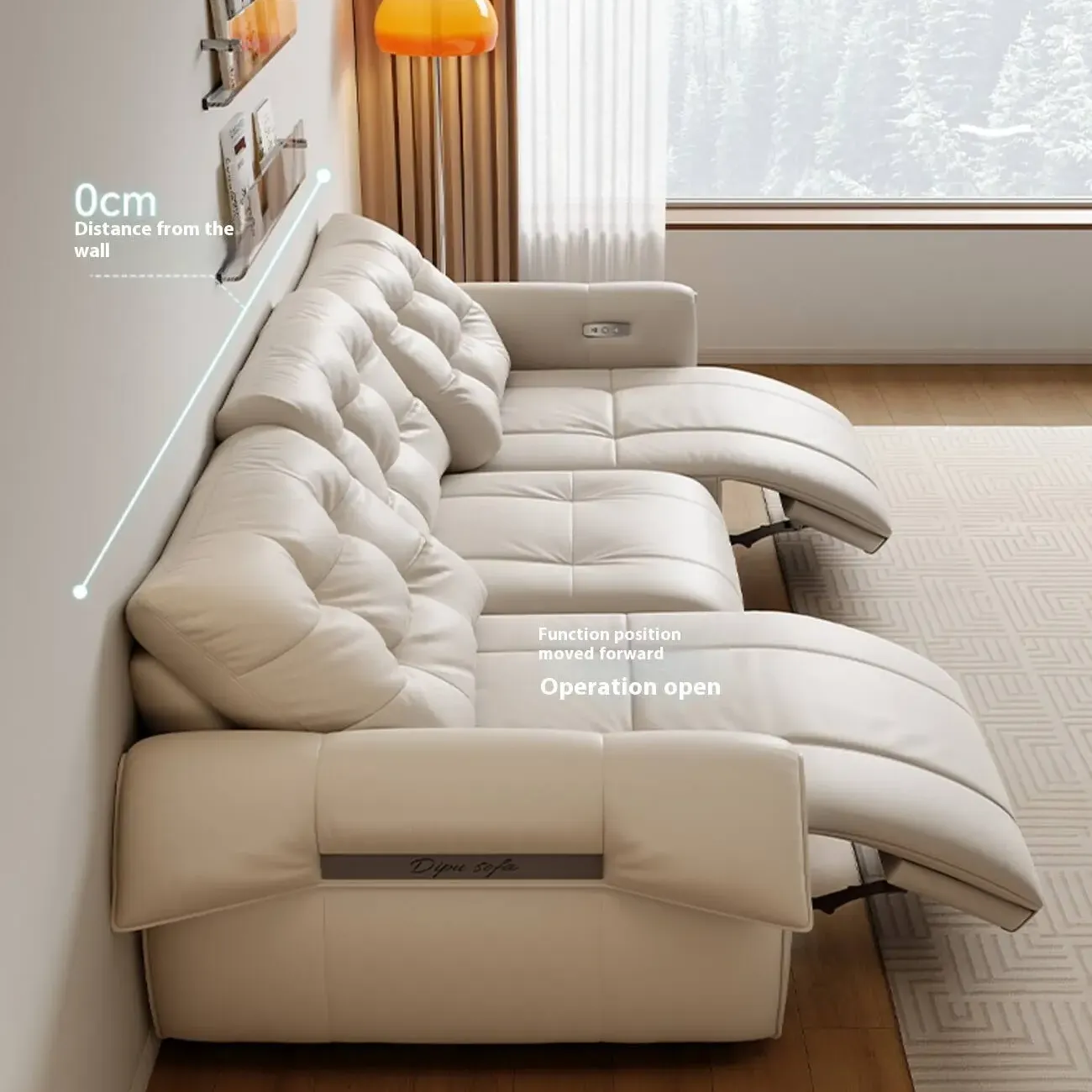 主图-03 Globe Sofa - Swan Neck Multifunctional Electric Sofa