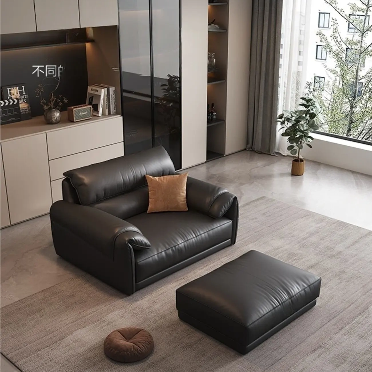 主图-03 Globe Sofa - Italian Modern Minimalist Dream Leather Sofa