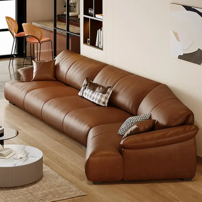 Globe Sofa - Italian-style luxury curved leather sofa Globe Sofa - Italian-style luxury curved leather sofa