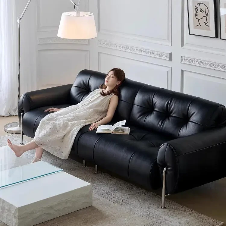 主图-03 Globe Sofa - Medieval-style genuine leather ethereal sofa