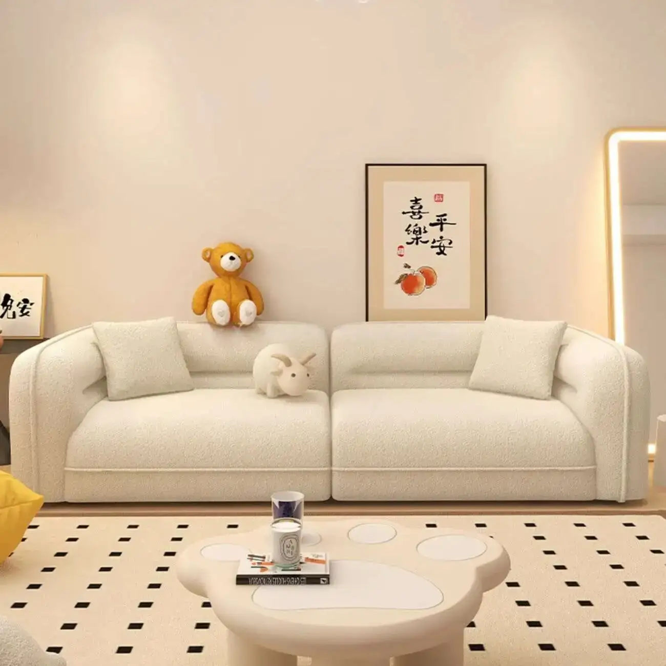 主图-03 Globe Sofa - French bubble ball compression sofa