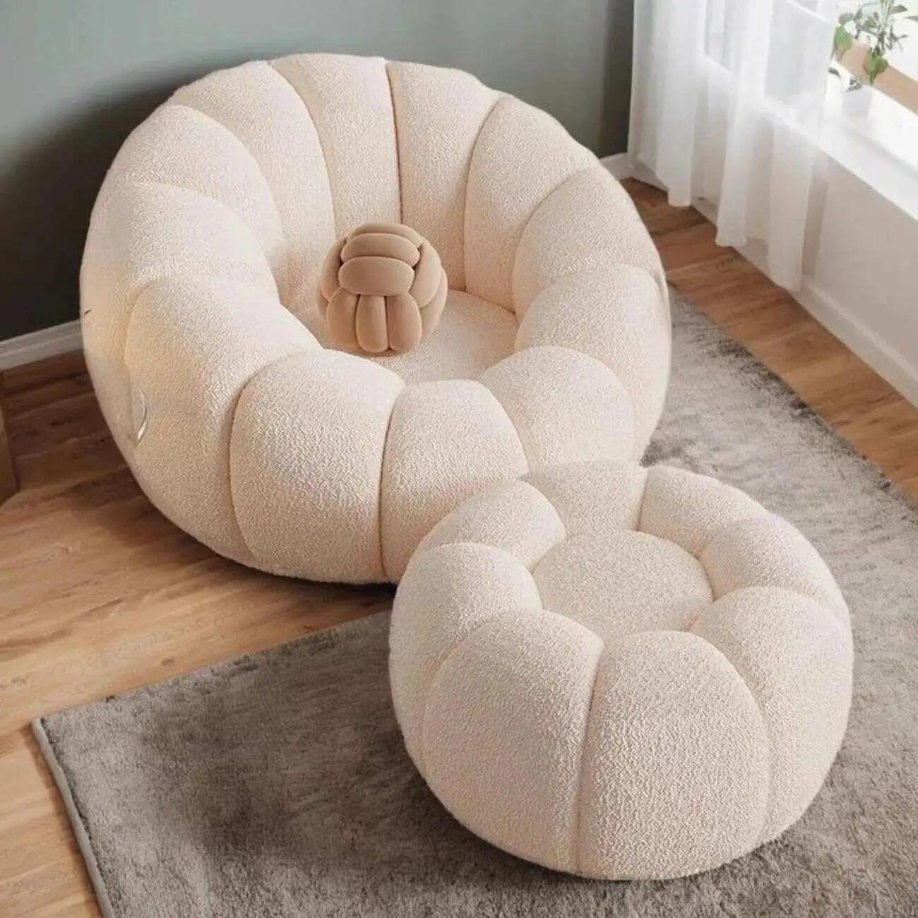 主图-03 Globe Sofa - Football Petal Compression Sofa Chair