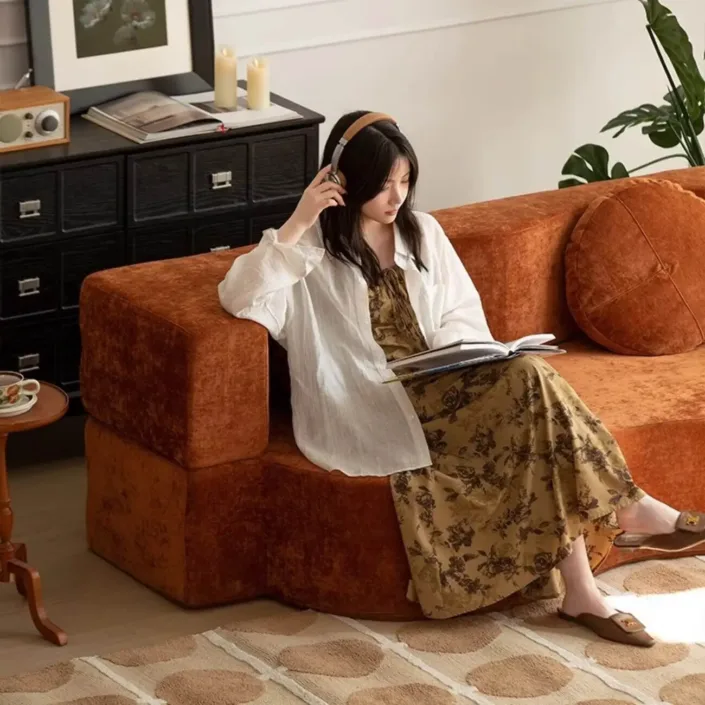 Globe Sofa - Lazy Fabric All-in-One Compressed Sofa Bed Globe Sofa - Lazy Fabric All-in-One Compressed Sofa Bed