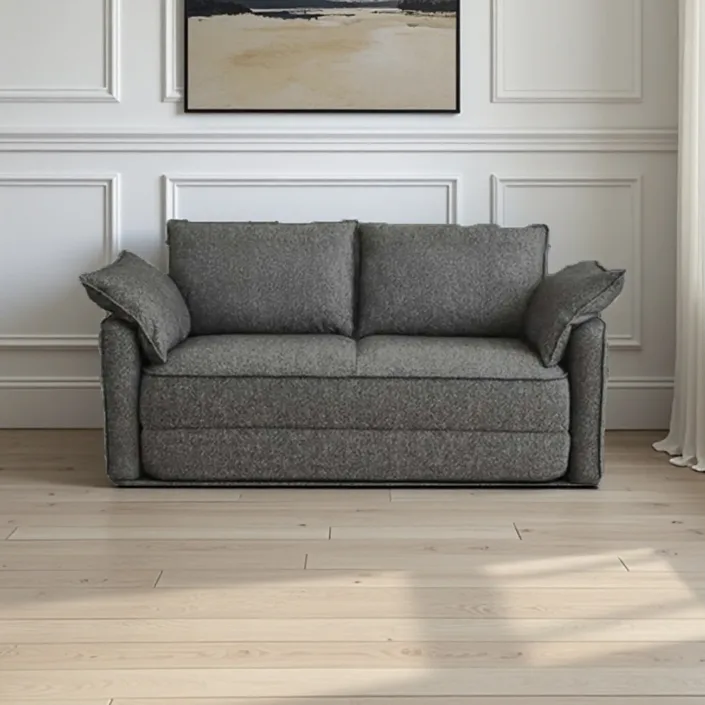Foldable Velvet Multifunctional Compression Sofa Bed