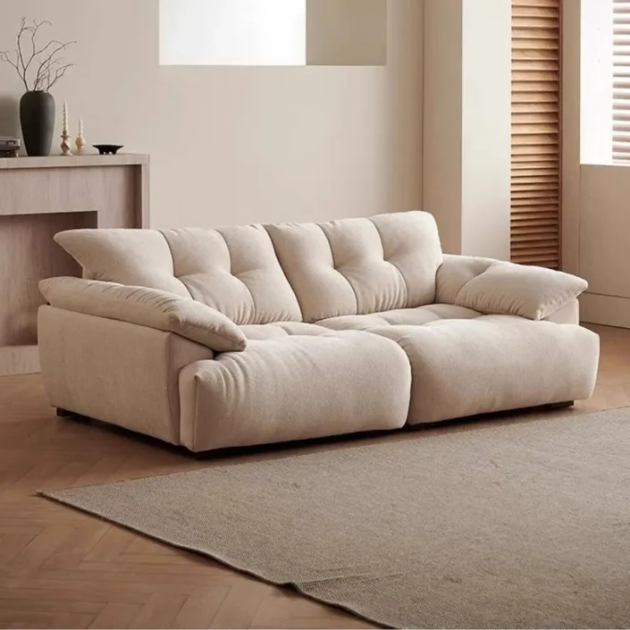 Globe Sofa - Chenille Down Cloud Fabric Sofa Globe Sofa - Chenille Down Cloud Fabric Sofa