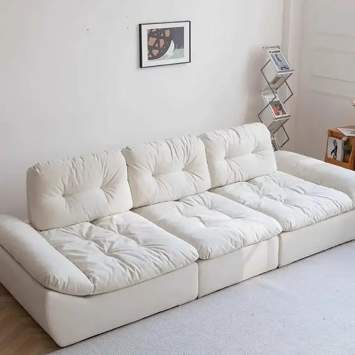 Globe Sofa - Extendable Cloud-Patterned Cat-Scratch-Resistant Fabric Sofa Globe Sofa - Extendable Cloud-Patterned Cat-Scratch-Resistant Fabric Sofa