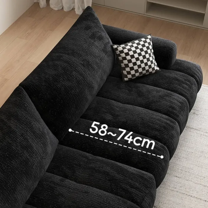 Globe Sofa - New Premium Cloud Sofa with Baby's Breath Accents Globe Sofa - New Premium Cloud Sofa with Baby's Breath Accents