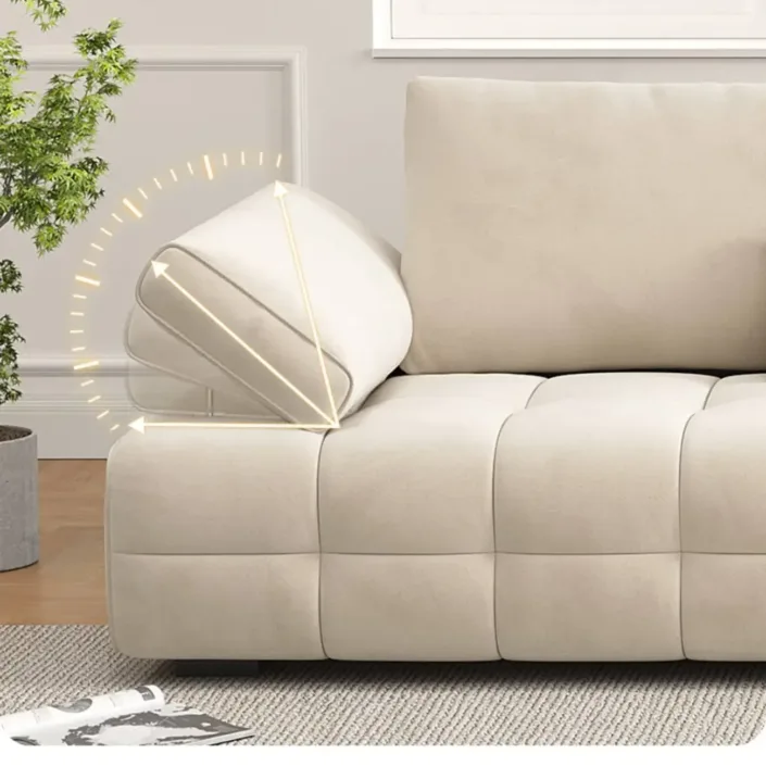 Globe Sofa - Lawrence Adjustable Armrest Sofa Globe Sofa - Lawrence Adjustable Armrest Sofa