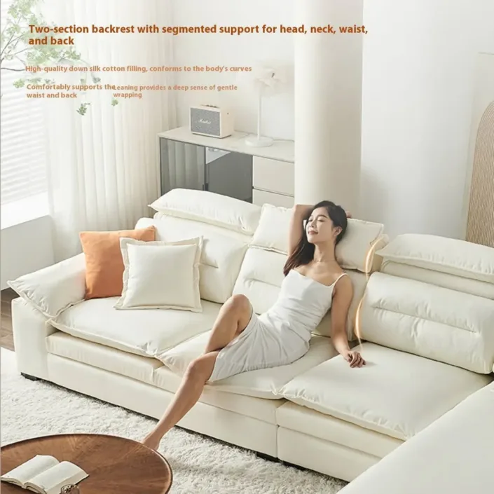 Globe Sofa - Nordic minimalist luxury technology fabric sofa Globe Sofa - Nordic minimalist luxury technology fabric sofa