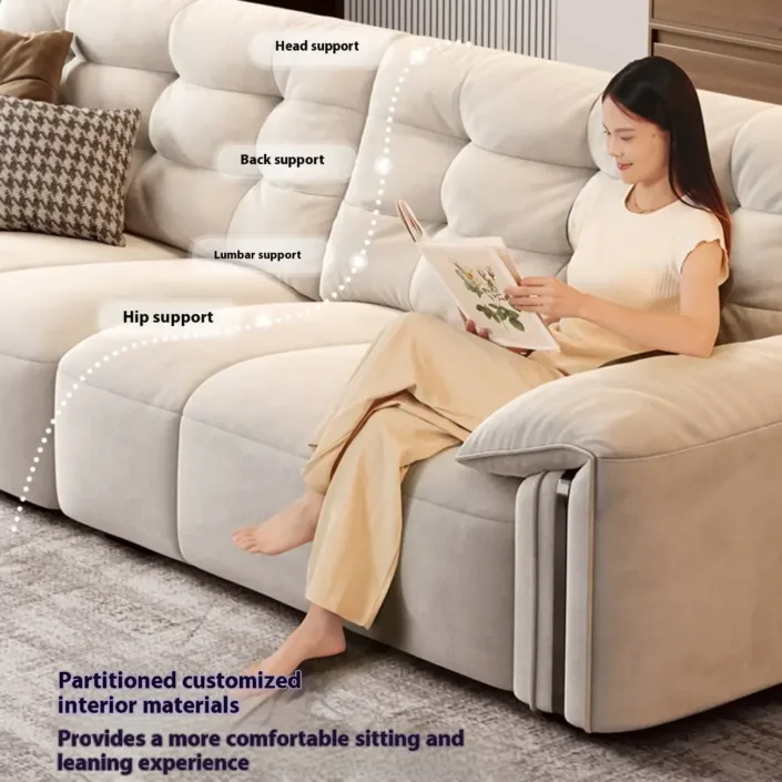 Globe Sofa - Modular Italian Minimalist Elephant Ear Cat Scratch Fabric Sofa Globe Sofa - Modular Italian Minimalist Elephant Ear Cat Scratch Fabric Sofa