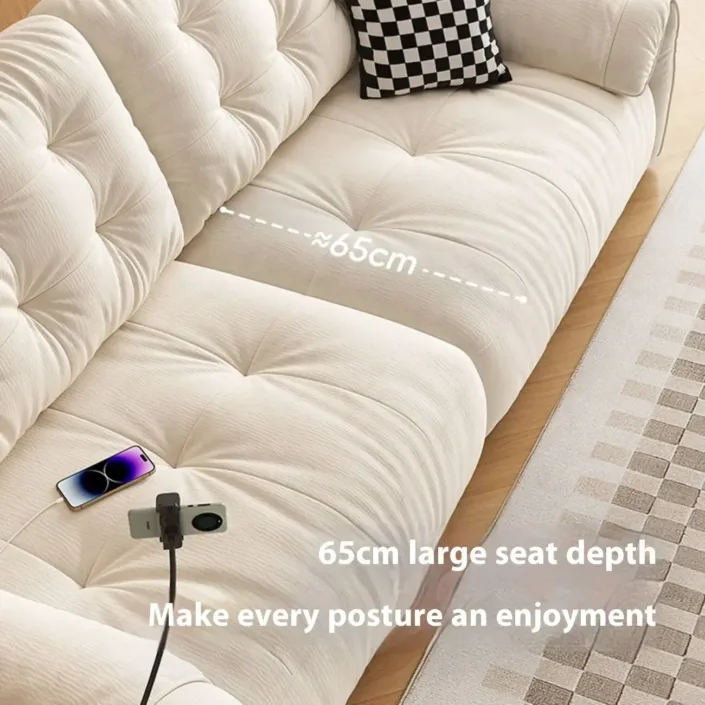 Globe Sofa - Piano-Key Multi-Functional Lazy Fabric Sofa Globe Sofa - Piano-Key Multi-Functional Lazy Fabric Sofa