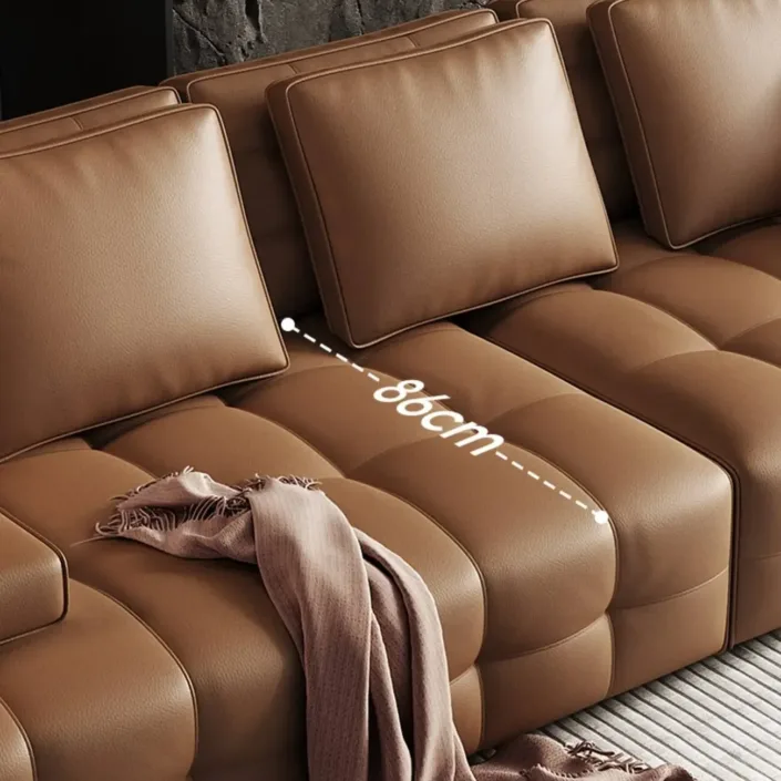 Globe Sofa - Lawrence Italian Minimalist Full Leather Sofa Globe Sofa - Lawrence Italian Minimalist Full Leather Sofa